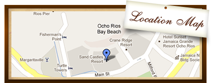 Sandcastles Ocho Rios - Location Map